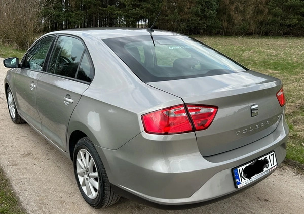 Seat Toledo cena 36600 przebieg: 111300, rok produkcji 2016 z Ozimek małe 154